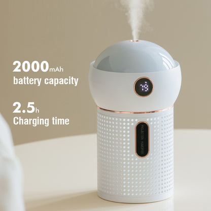 New Projection Night Light Air Humidifier Aroma Diffuser