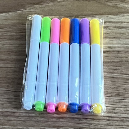 Acrylic DIY Note Board LED Night Light Creative Message Board