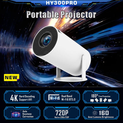 HY300 Pro Projector Home Theater Projector
