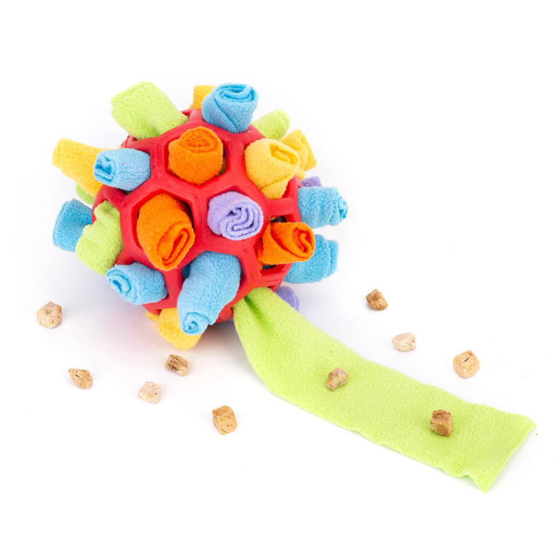 Pet Dog Sniff & Snack Puzzle Ball  Snuffle Ball