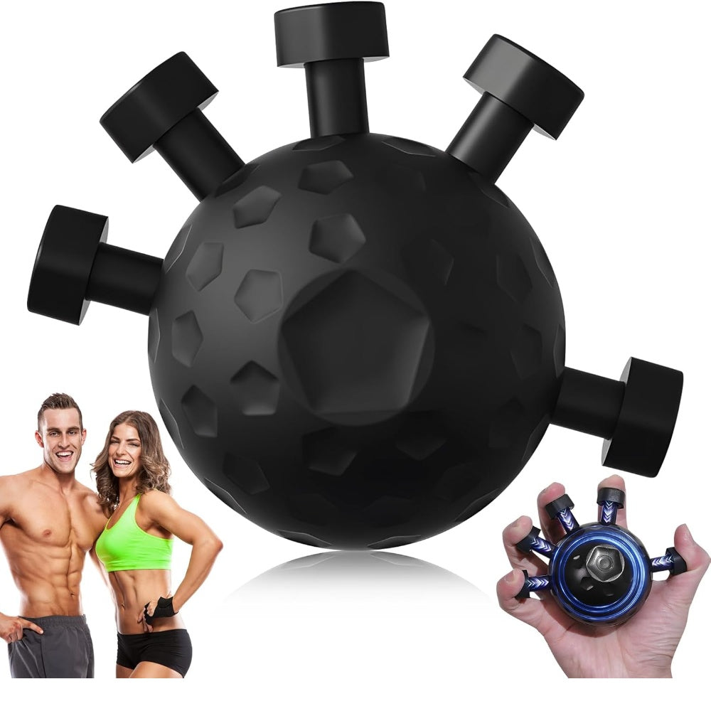 Gym Finger Hand Strengthener Grip Adjustable Resistance Hand Balls Gripper Exerciser