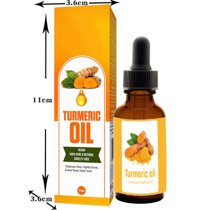 Turmeric Oil 30ml - For The Face Turmeric Serum For Dark Spots