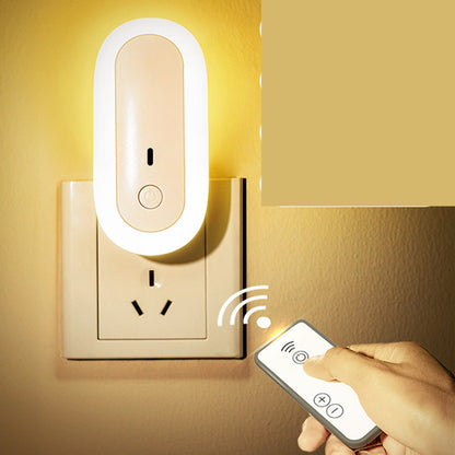 USB Remote Control Wall Lamp Timing Dimming Night Light