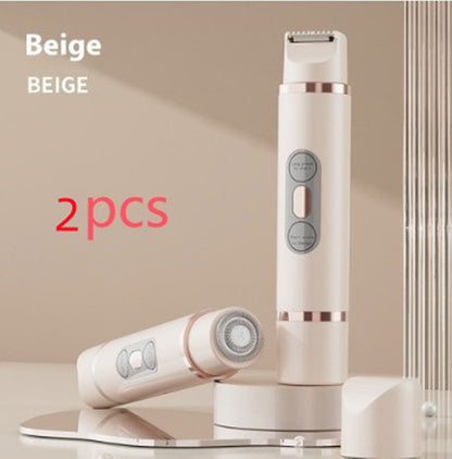 Dual-Head Electric Shaver Painless Women's Epilator