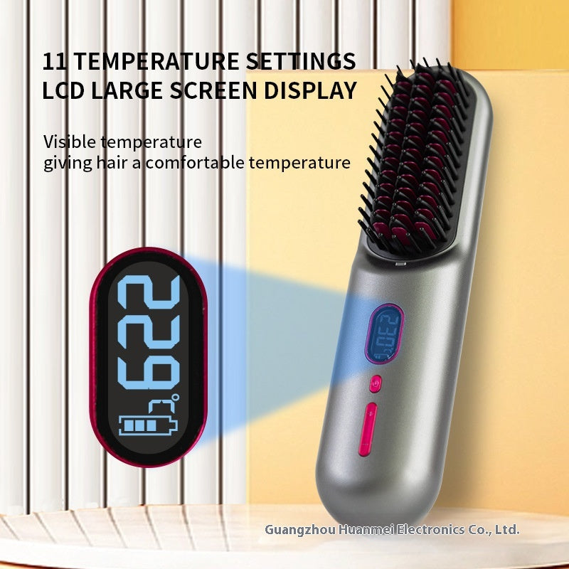 Straight Comb Anion Hair Straightener Dual-use