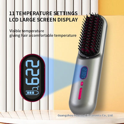 Straight Comb Anion Hair Straightener Dual-use