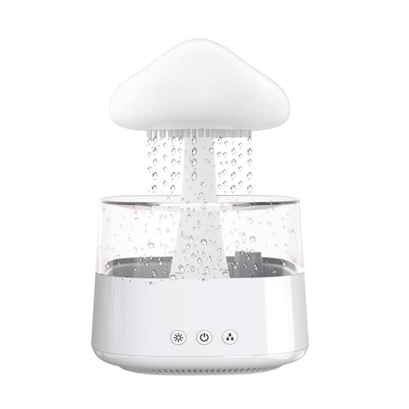 2-in-1 Desk Humidifier Rain Cloud Aromatherapy Essential Oil