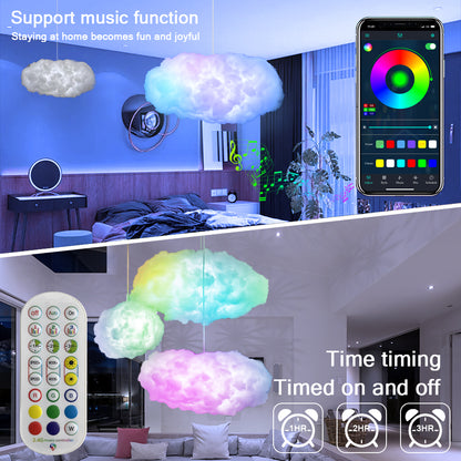 USB Cloud Light APP Control Music Synchronization 3D RGBIC