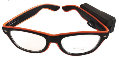 NEW Fashion 7 Colors Flashing EL Wire Led Glasses Party