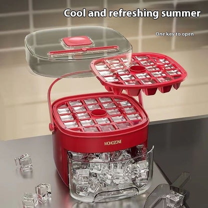 Press-type Convenient Outdoor Portable Ice Tray