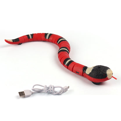 Smart Sensing Interactive Cat Toys Automatic Electronic Snake Pet
