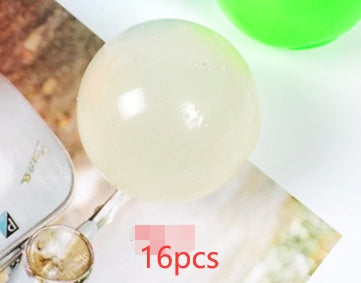 Luminous Sticky Ball Toys Sticky Wall Home Party Games