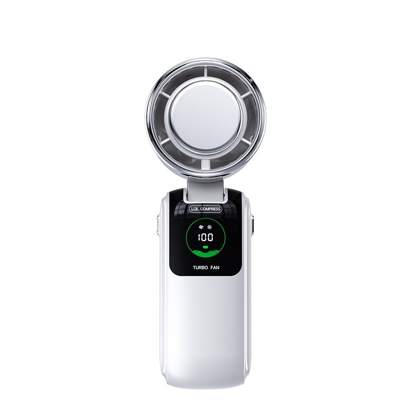 New Ice Pack High-Speed Handheld Electric Fan