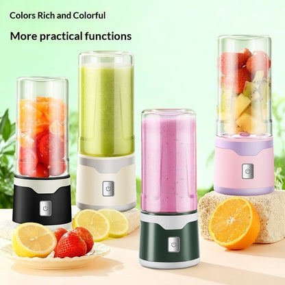 Multifunctional Rechargeable Electric USB Juicer Cup Double Cup