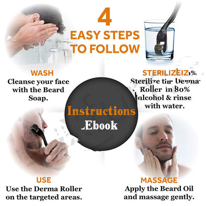 Beard Set Box Beard Cleaning Care