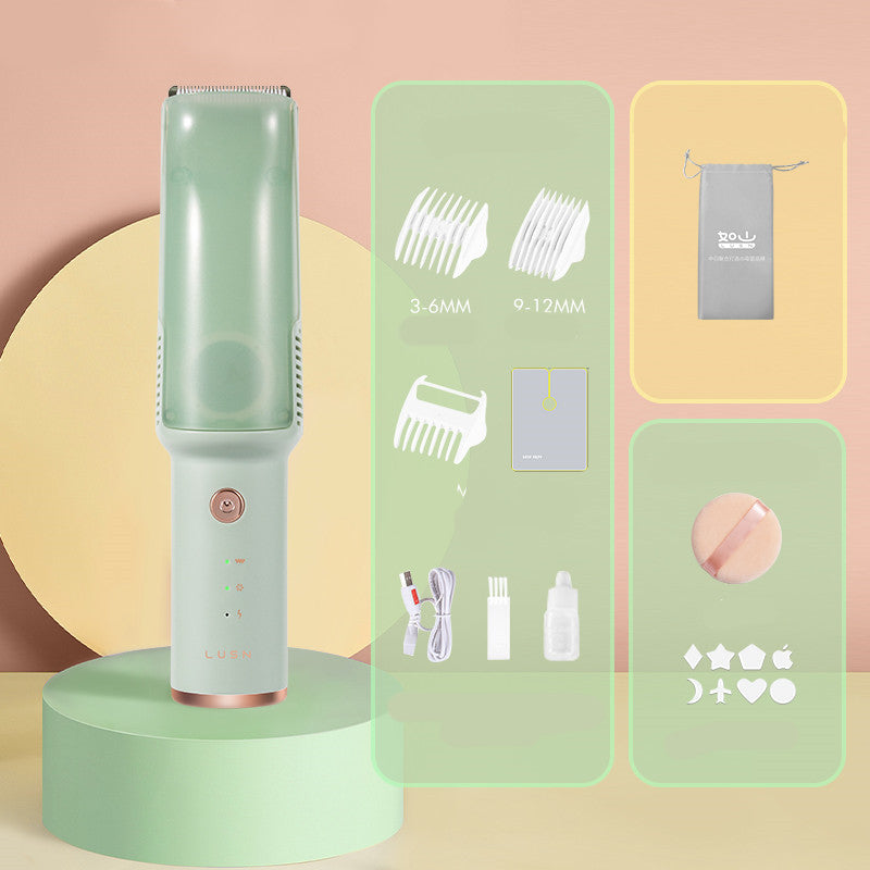 Baby Electric Vacuum Hair Trimmer Clipper