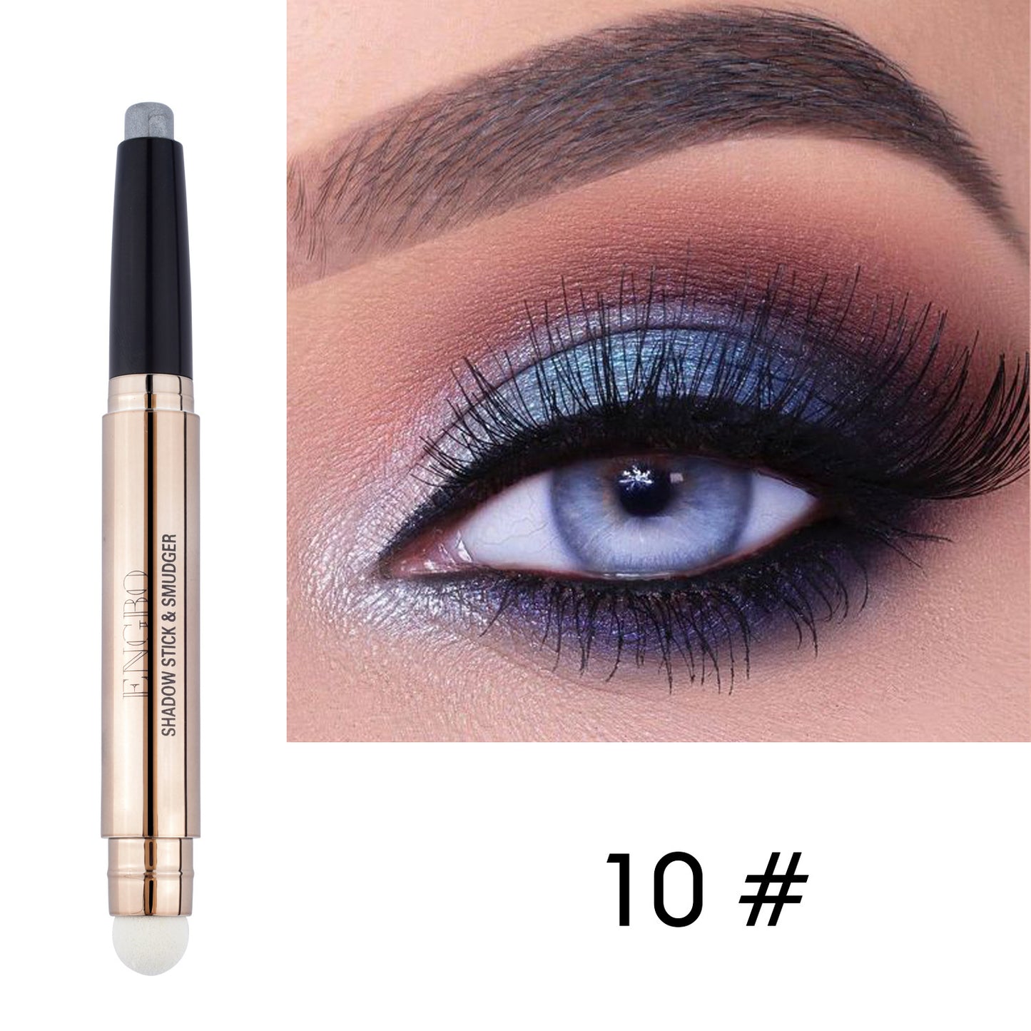 Double-ended Monochrome Non-smudge Eyeshadow Pencil