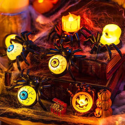 Holiday Decorations Halloween Decoration Spider Night Lights Party