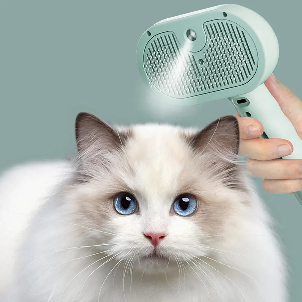 Pets Spray Hair Comb Pet Hair Remover Cleaning Brush Grooming