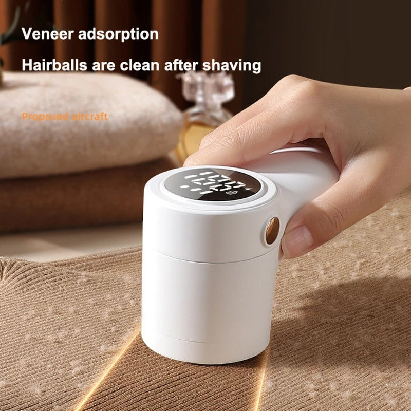 Lint Remover Electric Hairball Trimmer Smart LED Digital Display