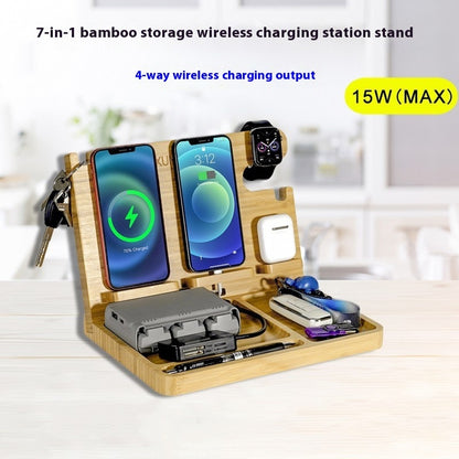 Six-in-one Wireless Charger Mobile Phone Holder