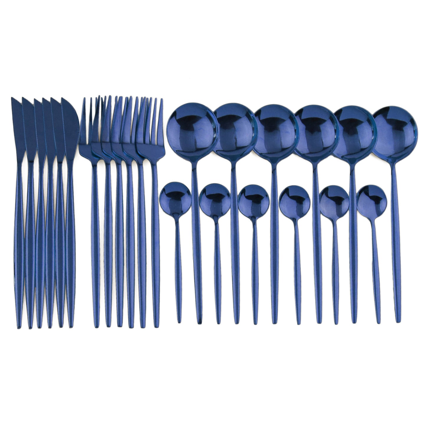 Stainless Steel Cutlery 24-piece Set