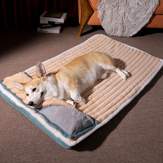 Winter Warm Dog Kennel Pillow Dog Mat Dog Sleeping Mat Sleeping Cat