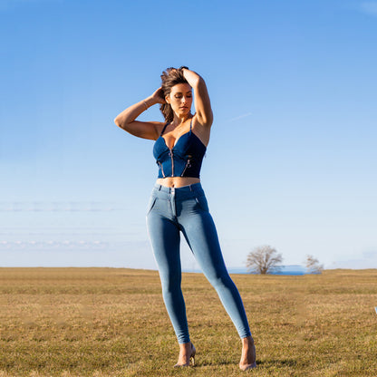 Shascullfites Melody Shaper Set Jeggings 2 Pieces Set