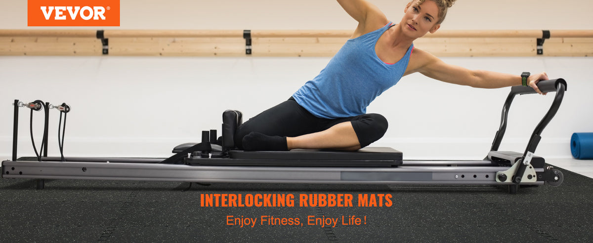 SucceBuy 25/12/6 PCS 1/2 in Thick Gym Floor Mats