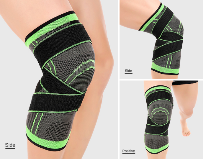 Sports Knee Pads Fitness Running Cycling Knee Support Braces Elastic Nylon