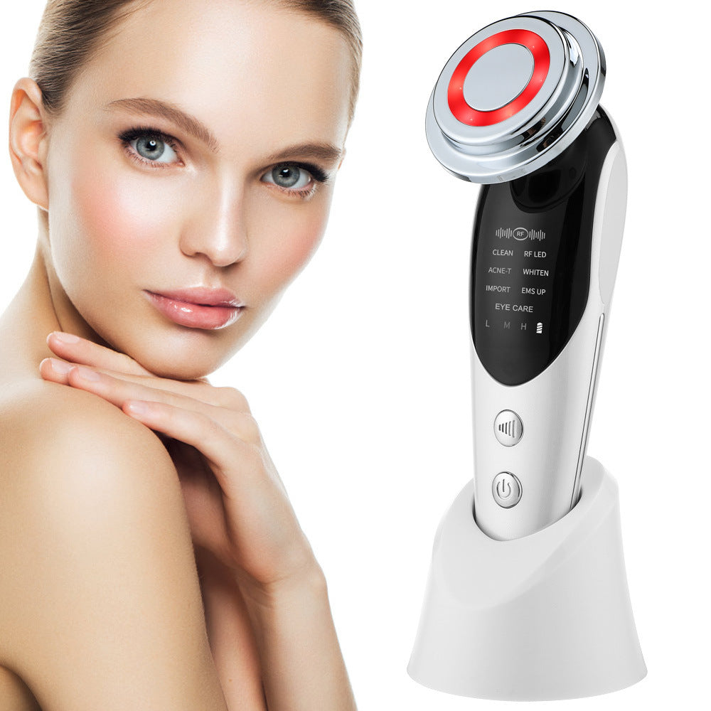 7 in 1 Facial Massager EMS Micro-current Color Light Vibration