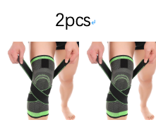 Sports Knee Pads Fitness Running Cycling Knee Support Braces Elastic Nylon