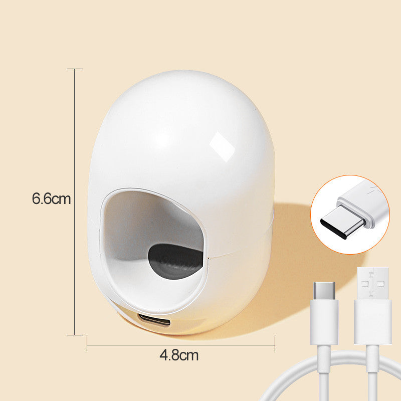 Small Portable Nail Lamp Without Black Hands