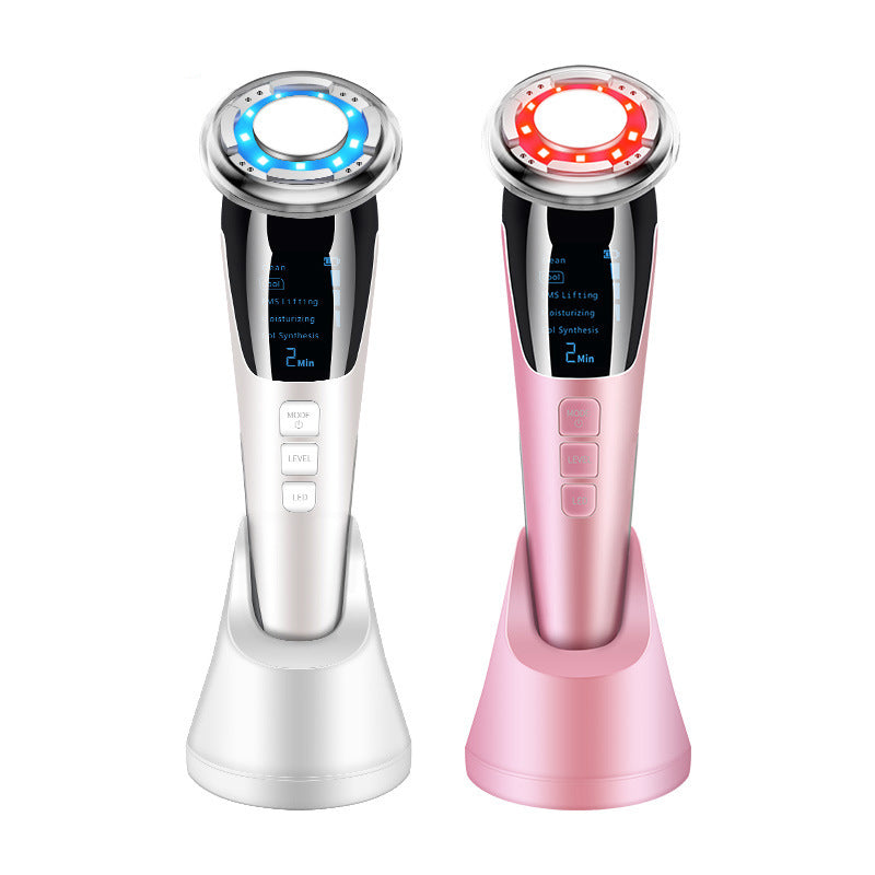 Ultrasonic LED Photon Vibration Light Therapy Massage Apparatus