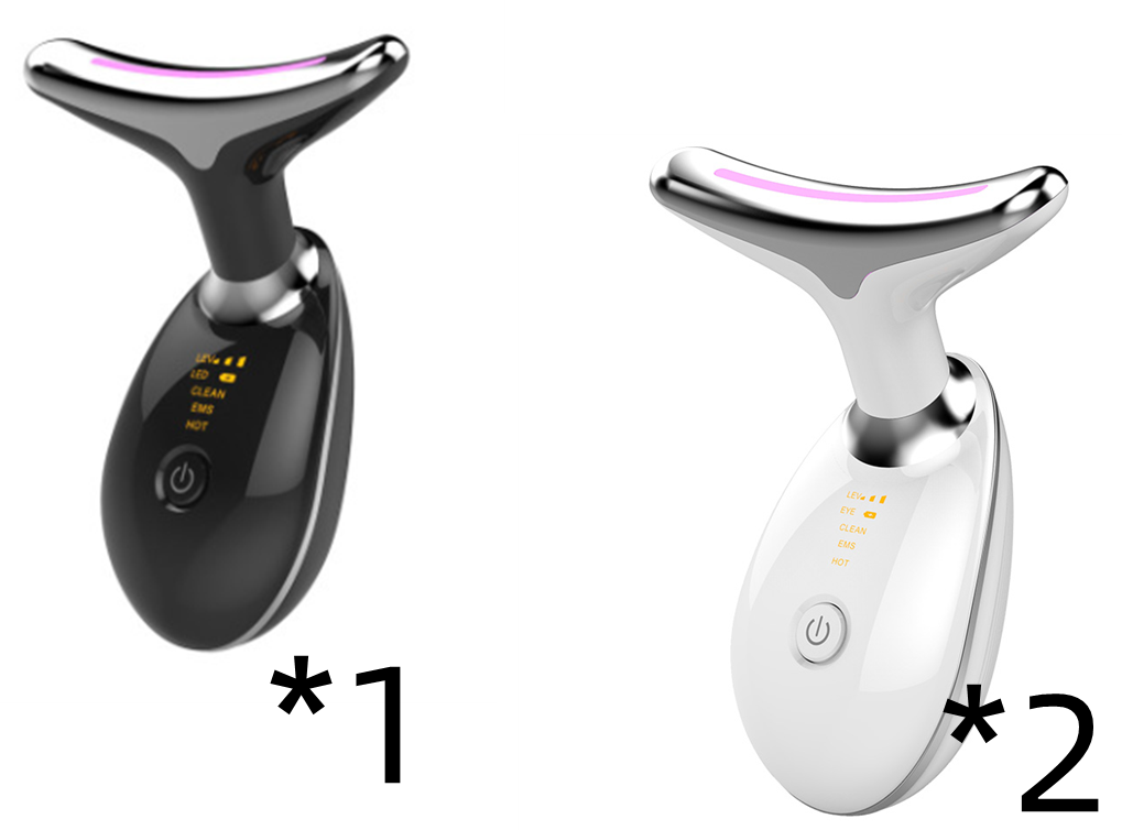 EMS Thermal Neck Lifting And Tighten Massager Electric Microcurrent