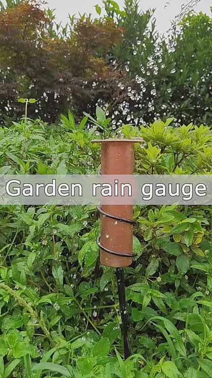 1 Piece Copper Rain Gauge Garden Water Floating
