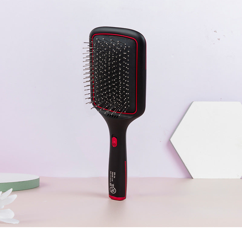 Wireless Charging Straight Hair Comb Negative Ion Blowing Vibration Beauty