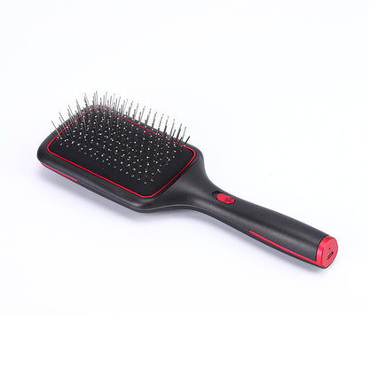 Wireless Charging Straight Hair Comb Negative Ion Blowing Vibration Beauty