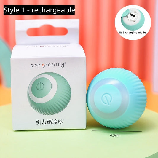 Electric Cat Ball Toys Automatic Rolling Smart Toys