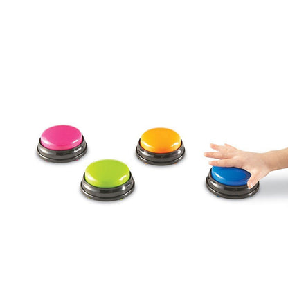 Recordable Talking Button Phonograph Answer Buzzers