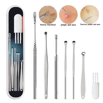 Beauty 4 7 Pieces Stainless Steel Acne Removal