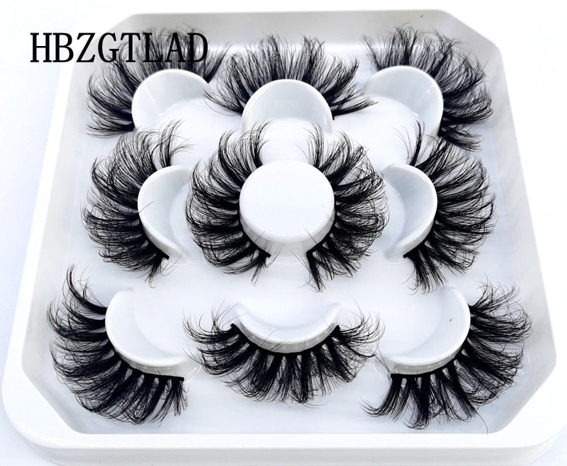 Beauty 3D Mink Lashes Bulk Faux with Custom Box Wispy