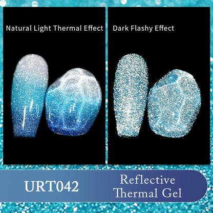 Beauty Reflective Thermal Gel Nail Polish Semi Permanent Soak