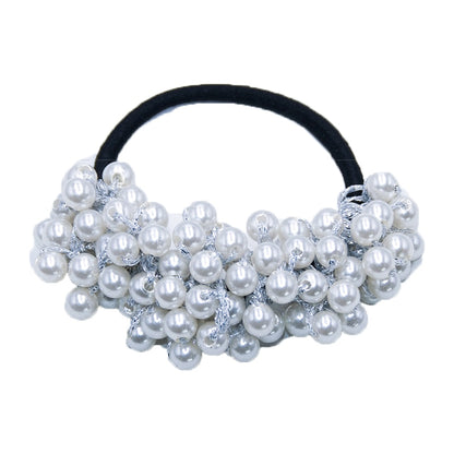 Woman Big Pearl Hair Ties Fashion Korean Style