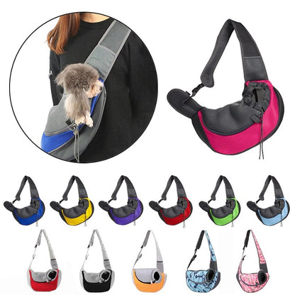 Breathable Pet Dog Carrier Outdoor Travel Handbag