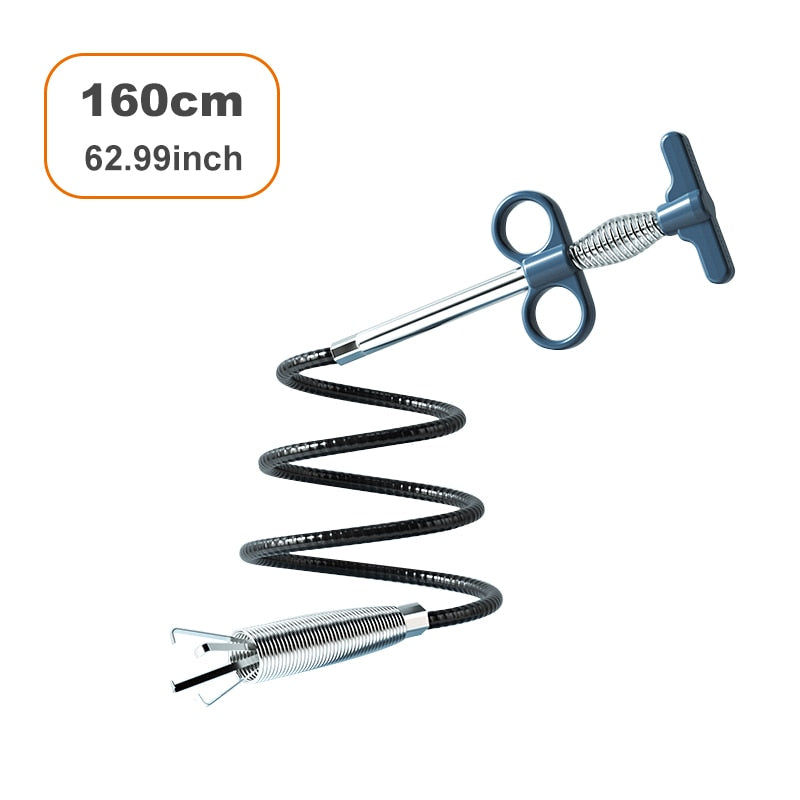 Sewer Pipe Unblocker Snake Spring Pipe Dredging Tool