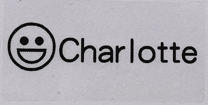 Name stickers Transparent Tag Sticker Customize