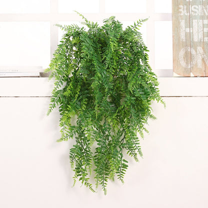 Green Vine Silk Artificial Hanging Leaf Garland Plants Leaves