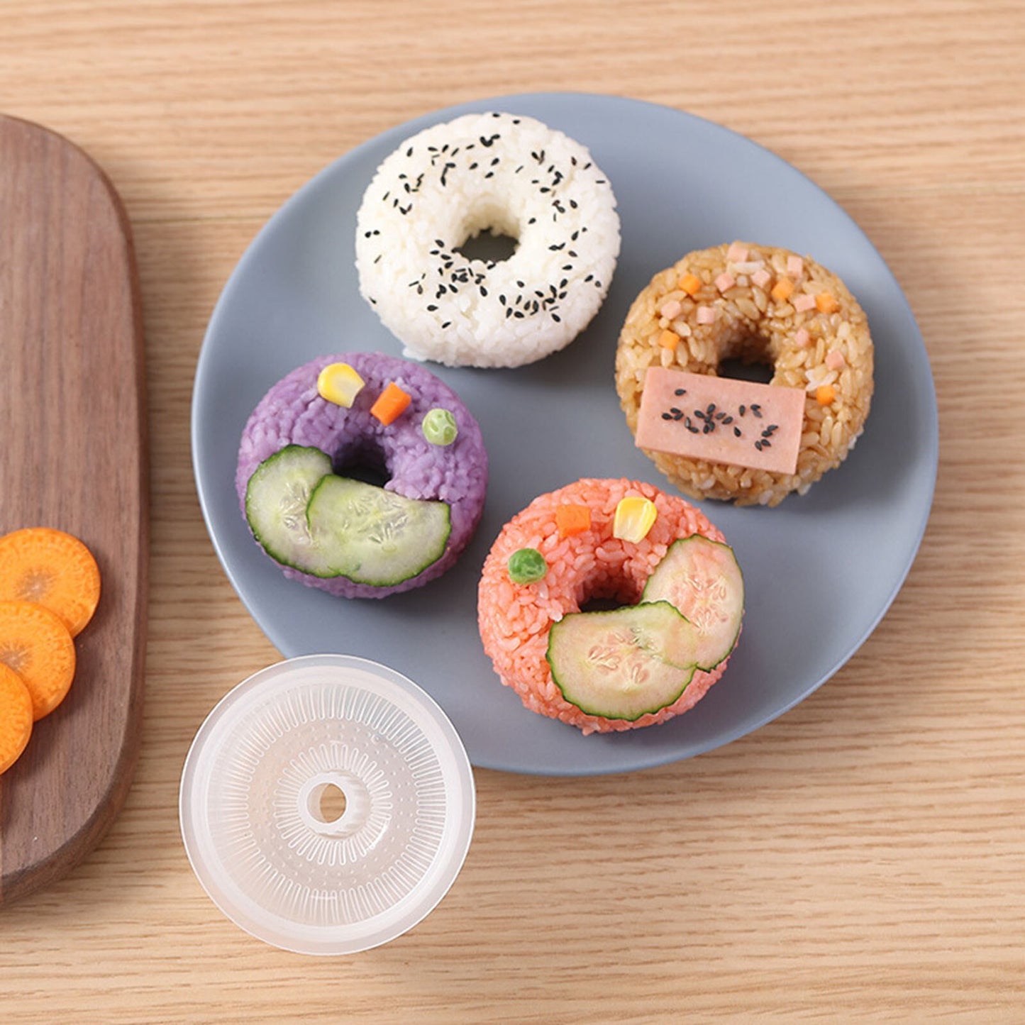 1 to 2 Pieces Creative Sushi Donut Shape Maker