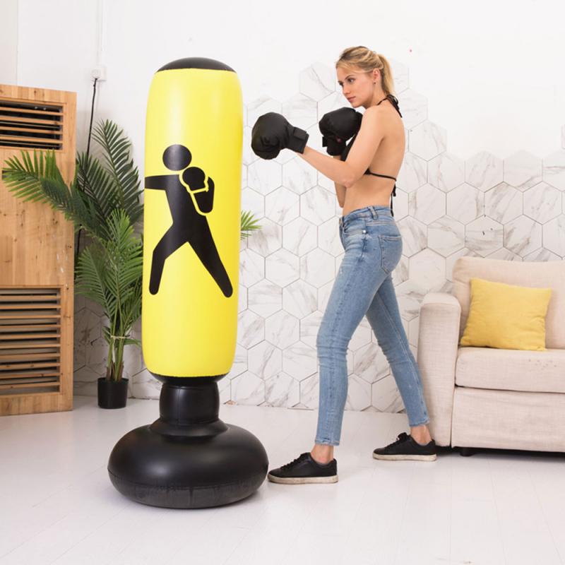 Sandbag Inflatable Boxing Column Boxing Punching Bag